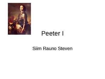 PEETER I