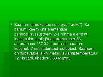 Baarium #3