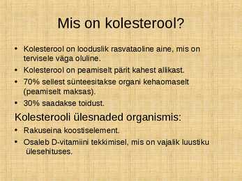 Kolesterool #2