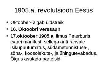 Eesti Venemaa koosseisus #11