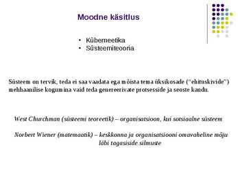 Juhtimise alused #9