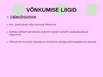 Võnkumine #3