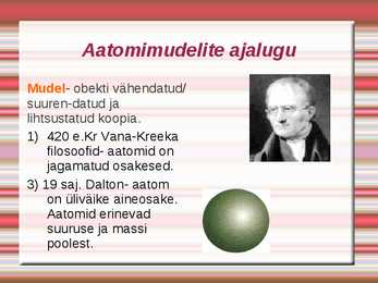Tänapäeva aatomimudel #2
