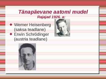 Tänapäeva aatomimudel #7