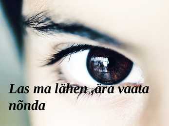 D Kareva luulekava #2