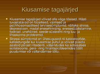 Presentatsioon - tööstress-kuisamine-töövägivald #6