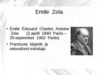 E Zola #2
