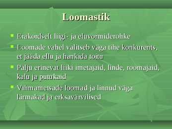Troopilised Vihmametsad #4