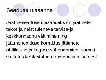 Jäätmeseadus #2