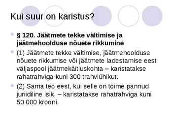 Jäätmeseadus #11