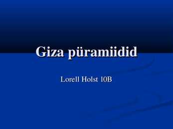 Giza püramiidid