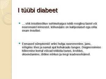 Diabeet #4