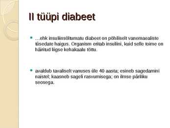 Diabeet #6