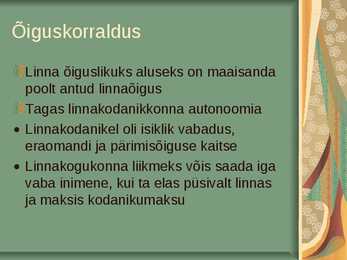 Linnad ja kaubandus- #2