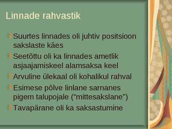 Linnad ja kaubandus- #9