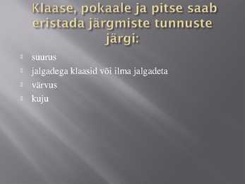 Klaasid #2