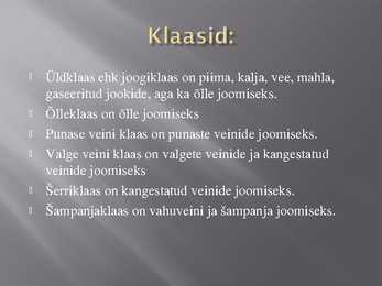 Klaasid #3
