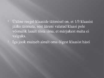 Klaasid #5