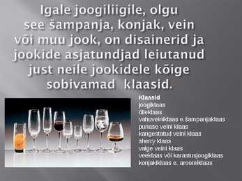 Klaasid #6