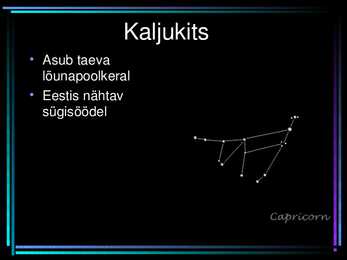 Tähtkujud #14