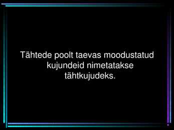 Tähtkujud #3