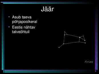 Tähtkujud #5