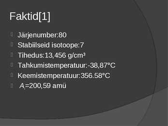 Elavhõbe #2