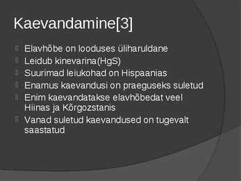 Elavhõbe #5