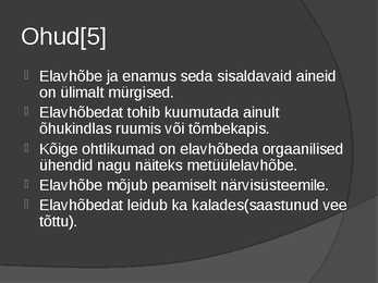 Elavhõbe #7