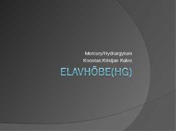 Elavhõbe