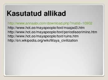 Maajade kultuur #15
