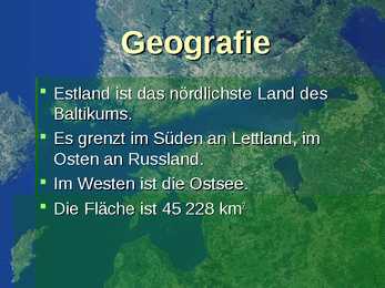 Esitlus Eesti-loodusest saksa keeles #2