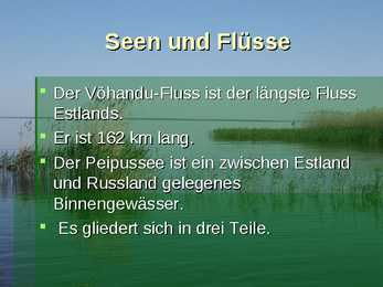 Esitlus Eesti-loodusest saksa keeles #7