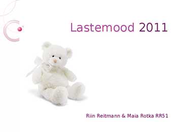 Lastemood 2011