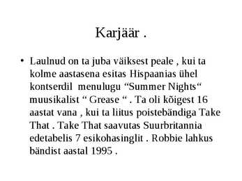 Robbie Williams #3
