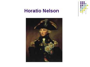 Horatio Nelson slide show #2
