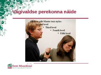 Perekond kui rühm-Suhtlemise eripära tänapäeval #10