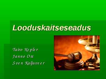 Looduskaitseseadus