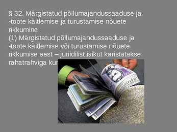 Mahepõllumajandus seadus #10