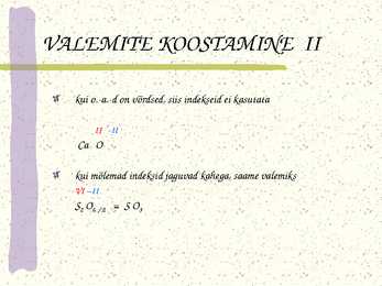 Oksiidid #9