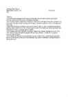 Job application letter