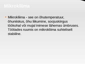 Ergonoomika #6