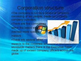 Presentatsioon Microsoft corporation #5