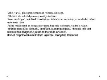 Kunsti tekkimine #7
