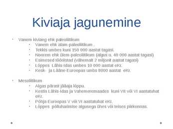 Kunsti tekkimine #9