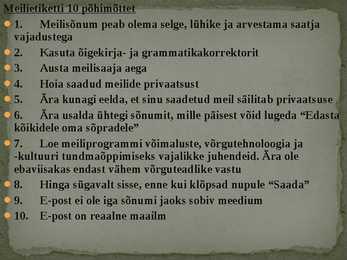 Asjaajamine #13