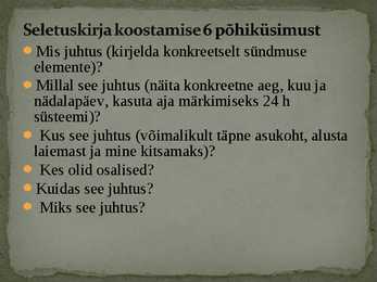 Asjaajamine #14