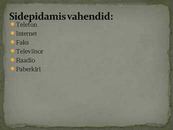 Asjaajamine #16