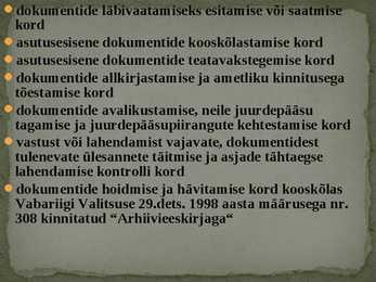 Asjaajamine #4