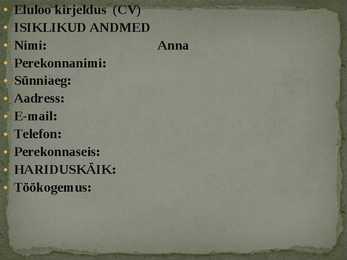 Asjaajamine #10
